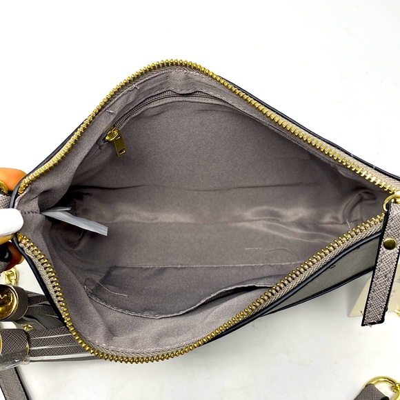 A New Day Grey Crossbody Bag Purse - Picture 5 of 6